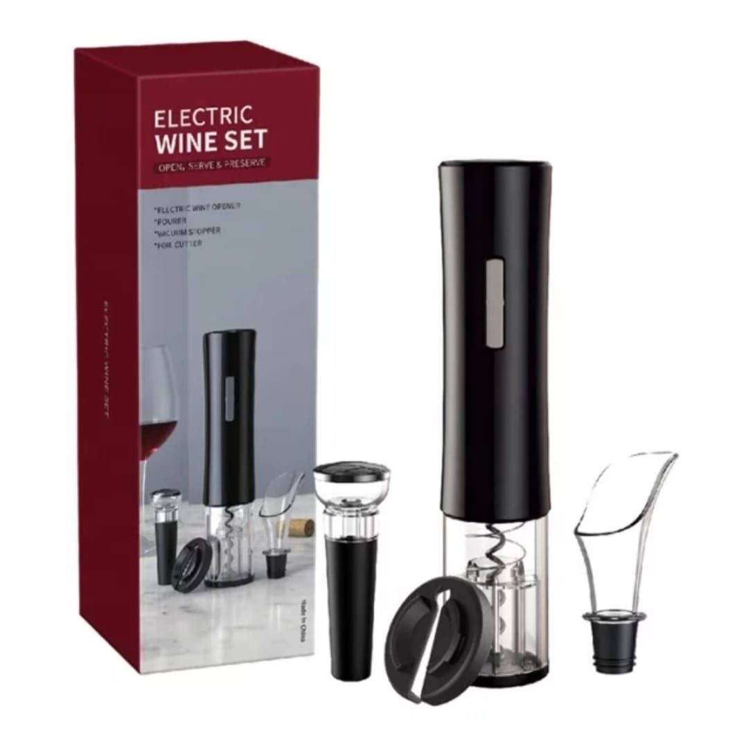 Set descorchador de vino