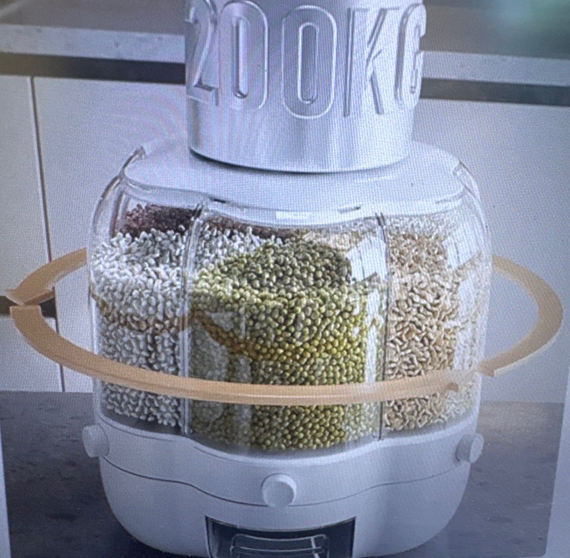 DISPENSADOR JIRATORIO DE GRANOS