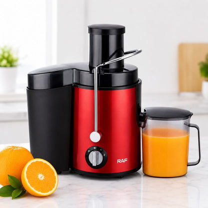 EXTRACTOR EXPRIMIDOR DE JUGOS ELÉCTRICO RAF